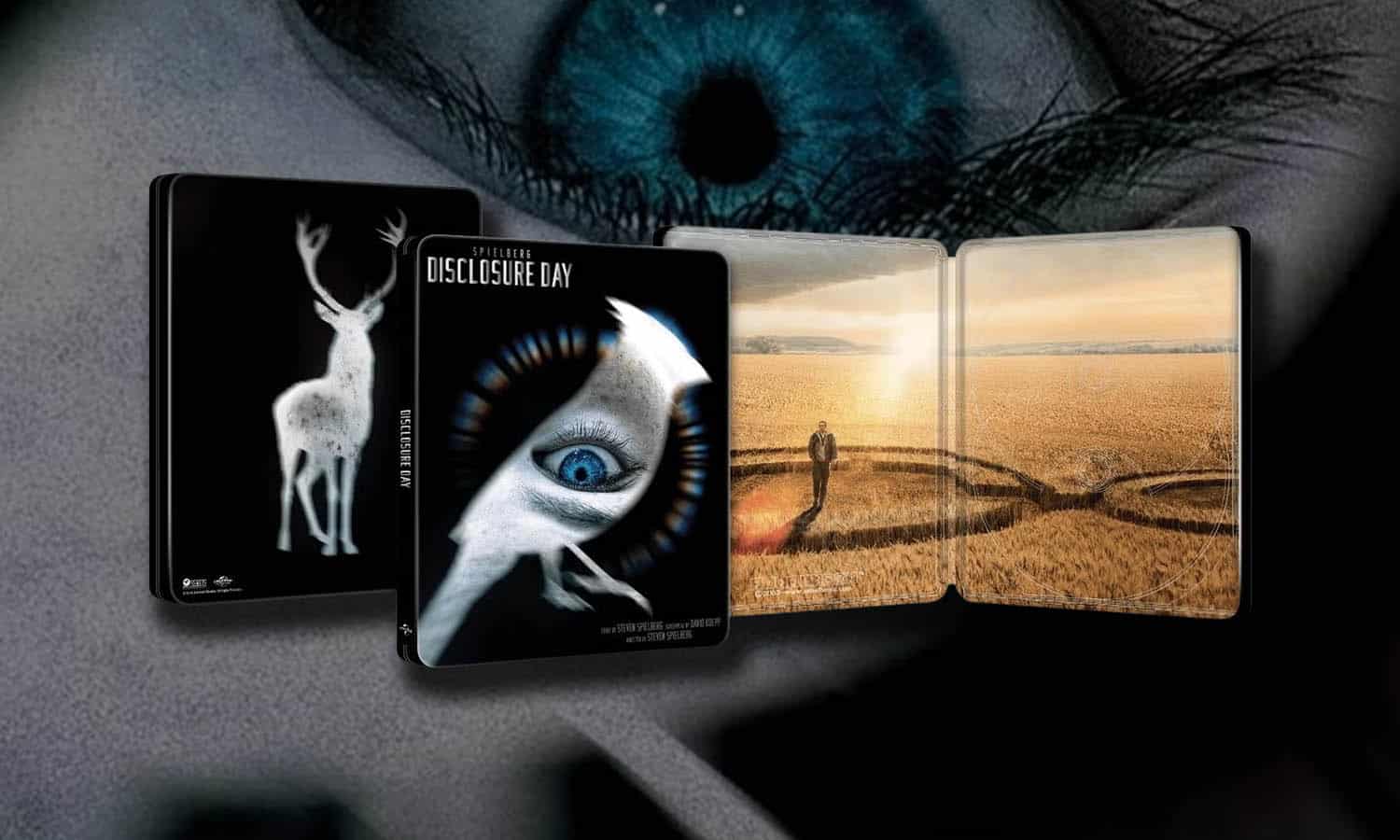 SLIDER Disclosure Day Blu Ray 4K Steelbook UK